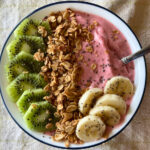 smoothie bowl with toppings